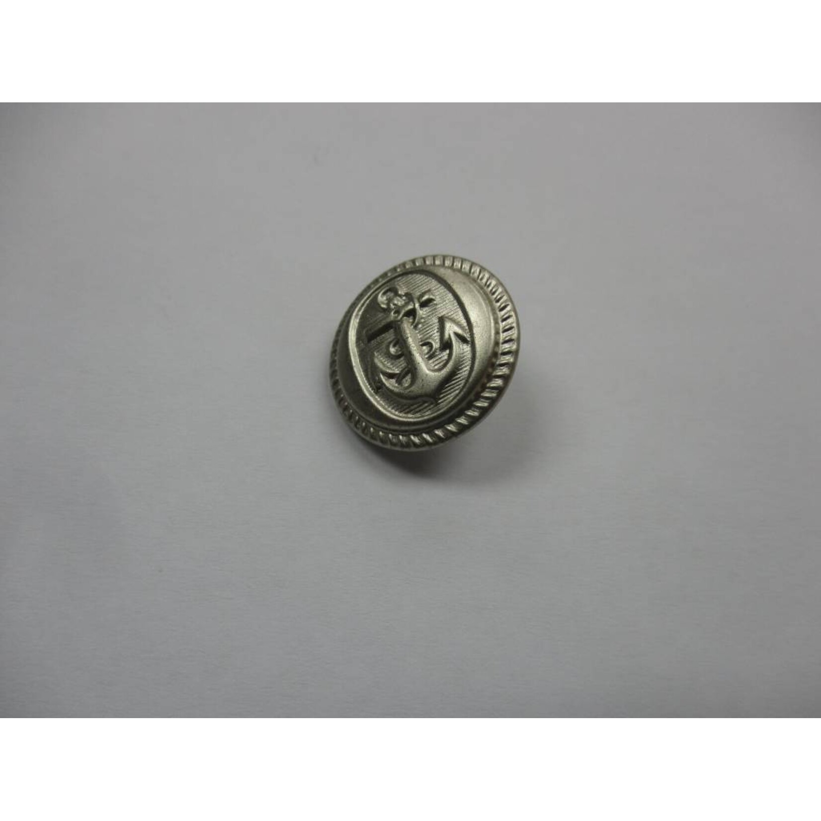 Sailor Anchor Buttons 15Mm - Silver (Gross)