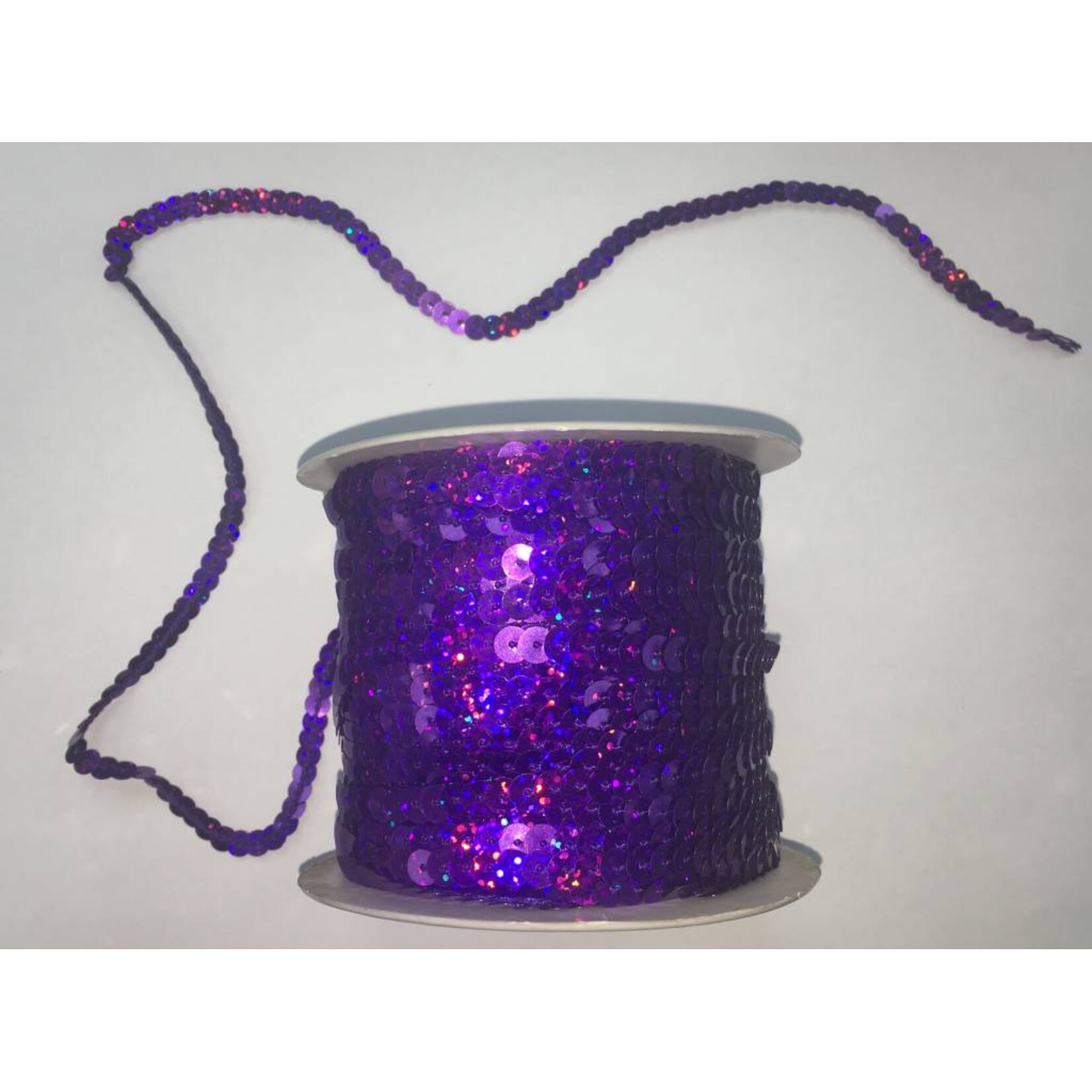 Lazer Sequin On String 6mm