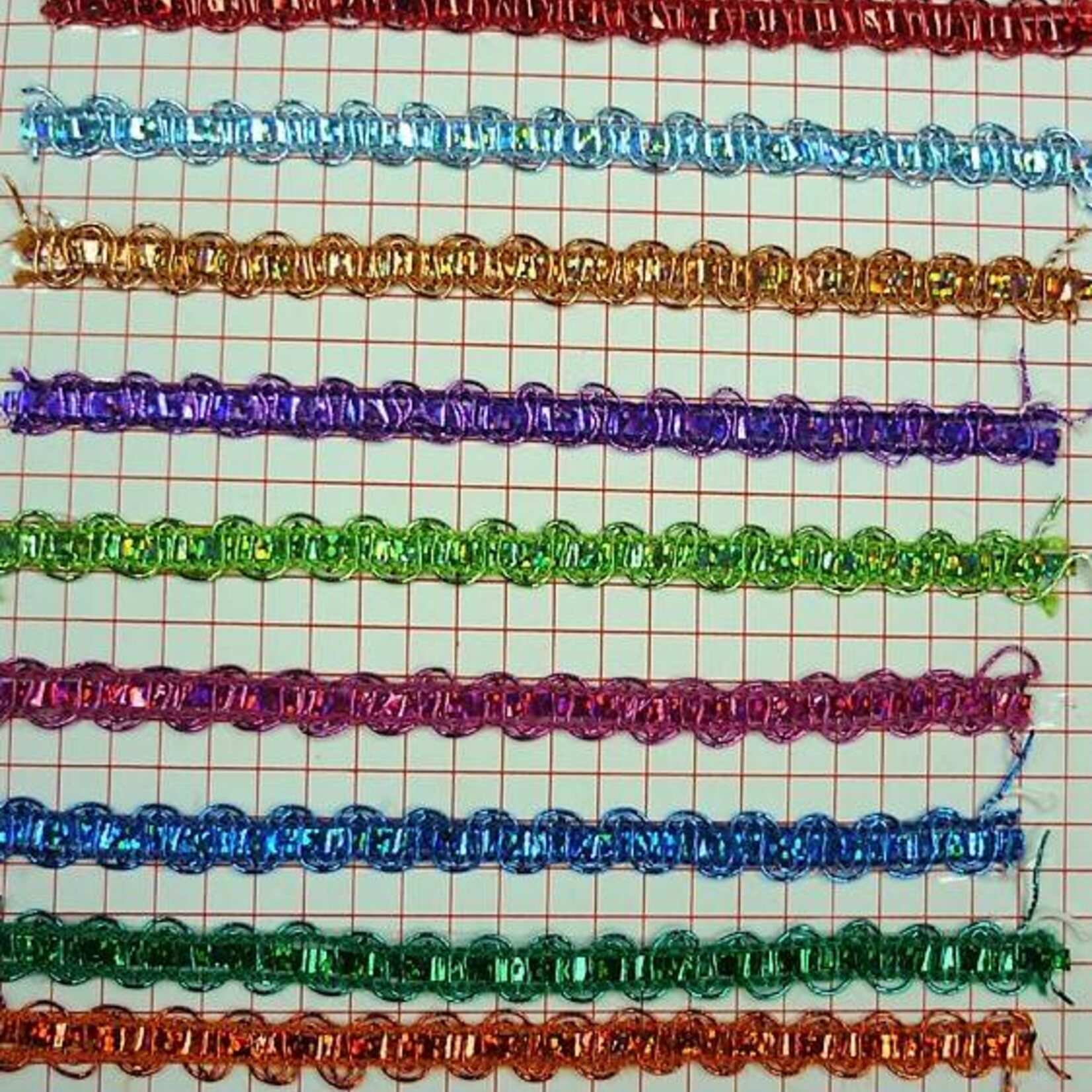 12889 Lazer Braid Card