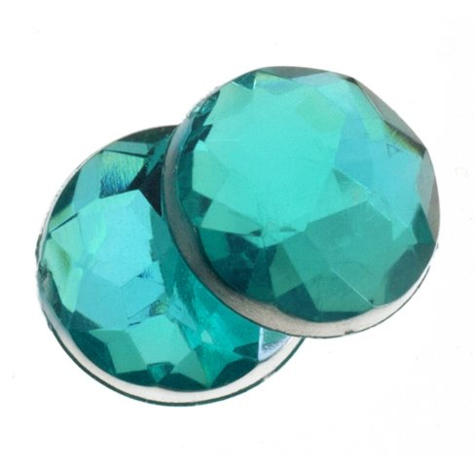 Acrylic Facetted Rhinestone Round  (100 Pcs)