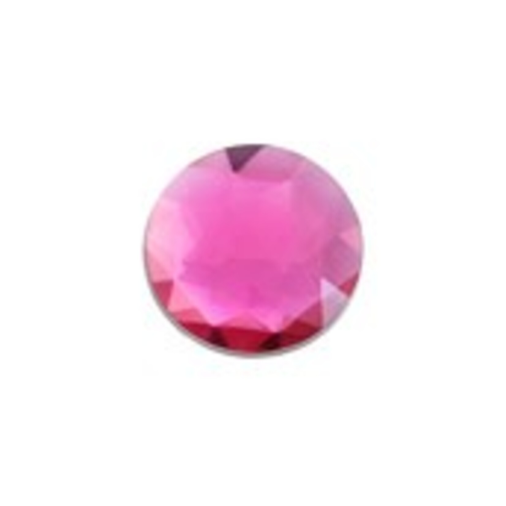 Acrylic Facetted Rhinestone Round  (100 Pcs)