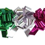 Instant Pull Bow 8 Inch Metallic