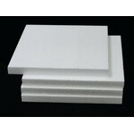 Styrofoam Square  White 3/4 Inch 10x10 Inches