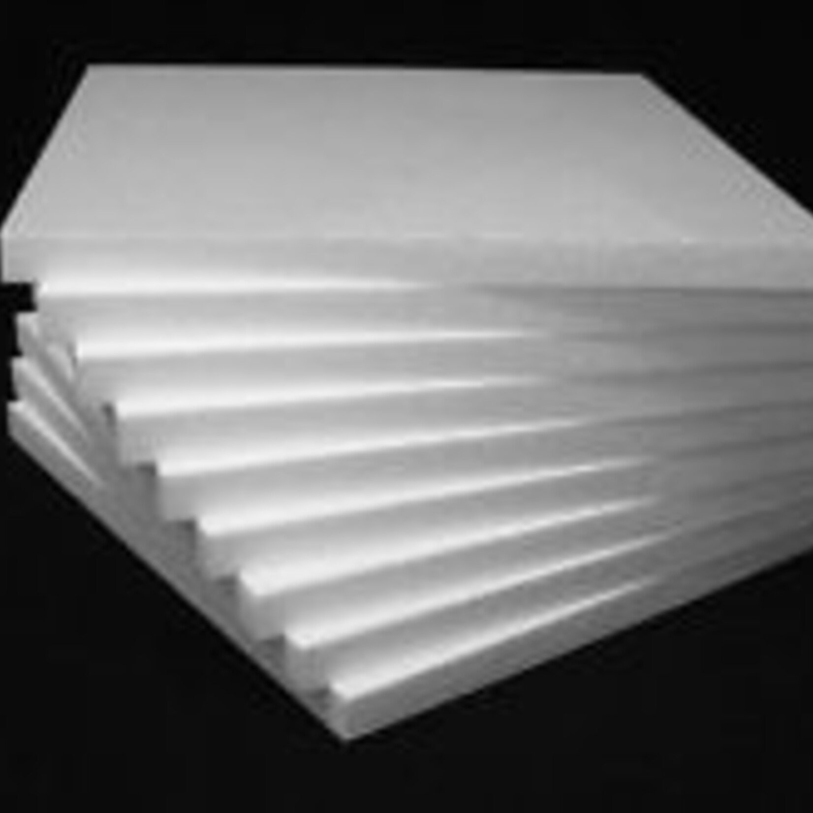 Styrofoam (12X12) Square White 1/2 Inch - Samaroo's Limited