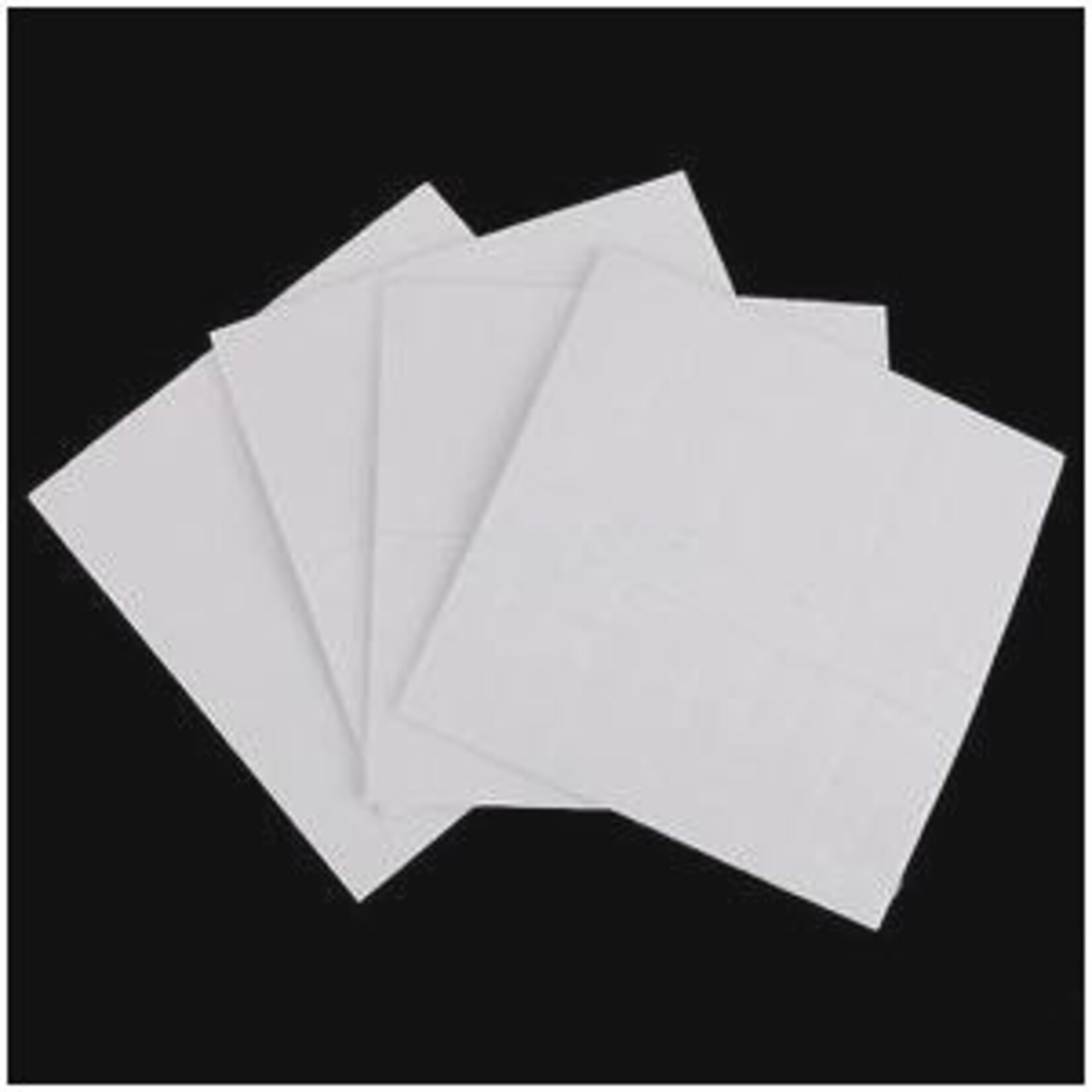 12-Pack Craft Foam Blocks White - 3.5” x 3.5” x Comoros