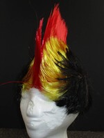 Mohawk Wig - Red/Yellow/Black