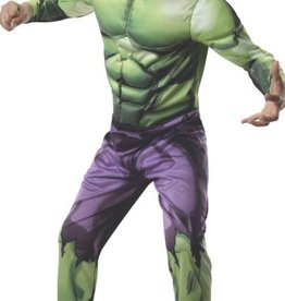 Deluxe Muscle Chest Kids Hulk Costume Large