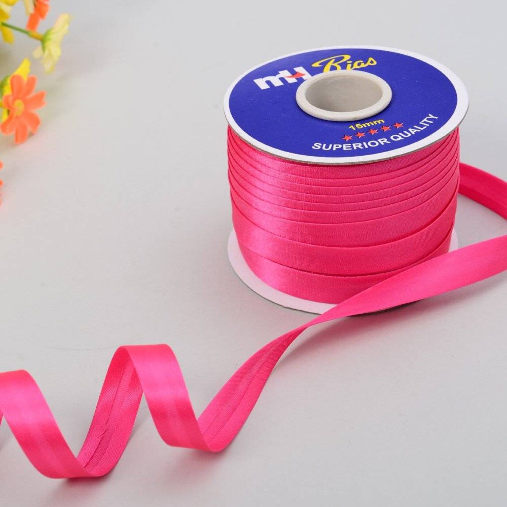 Satin Bias Binding Roll 1/2 Inch