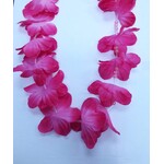 Luau Flower Lei - Assorted Two Colour With Beads
