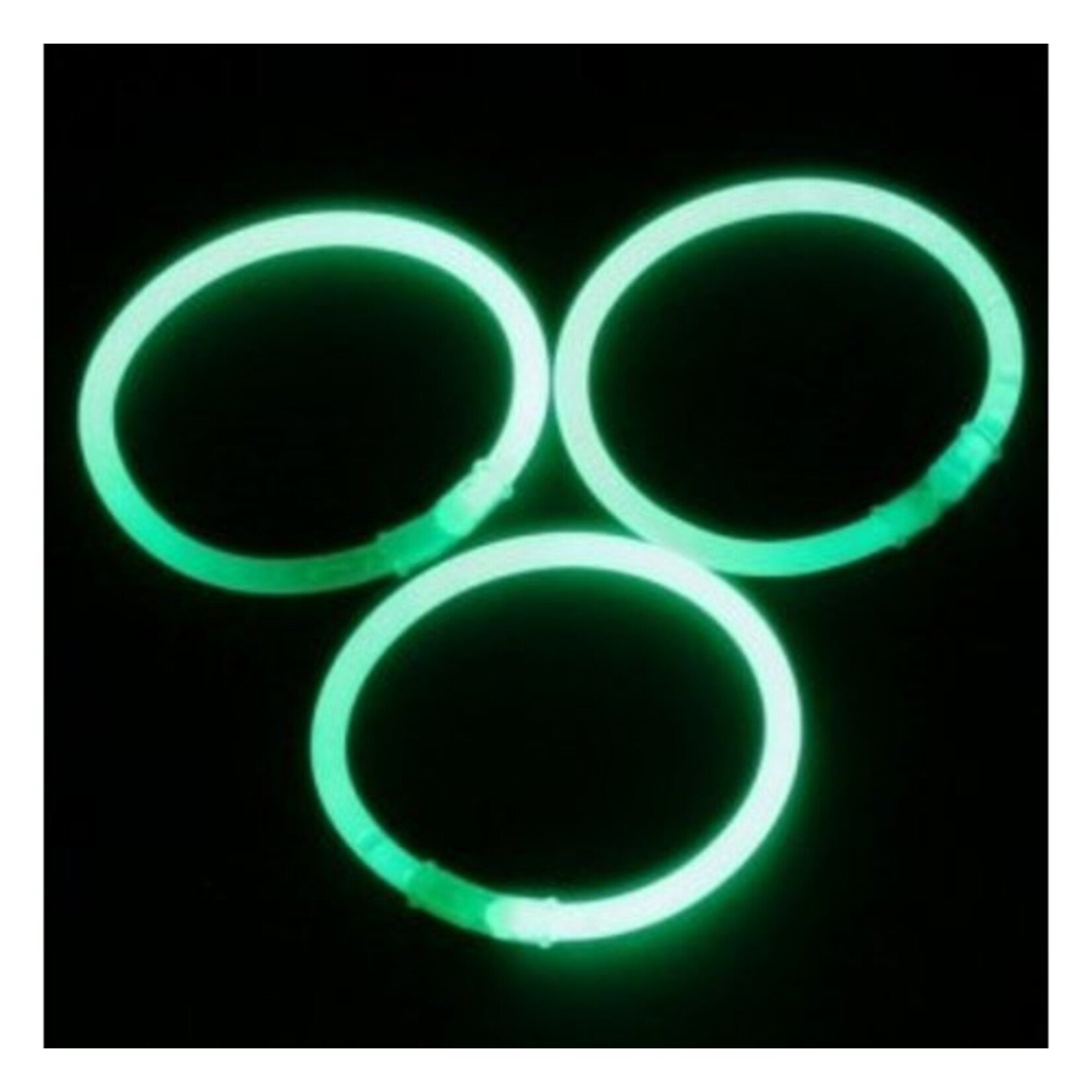 Glow Bracelets Assorted Colours 8 Inches - 3 Bracelets