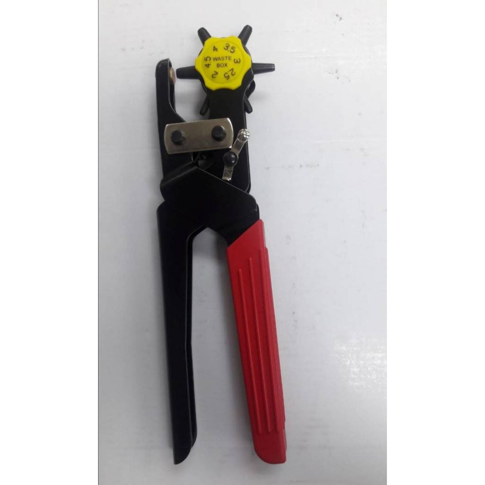 Leather Punch Pliers Black/Red