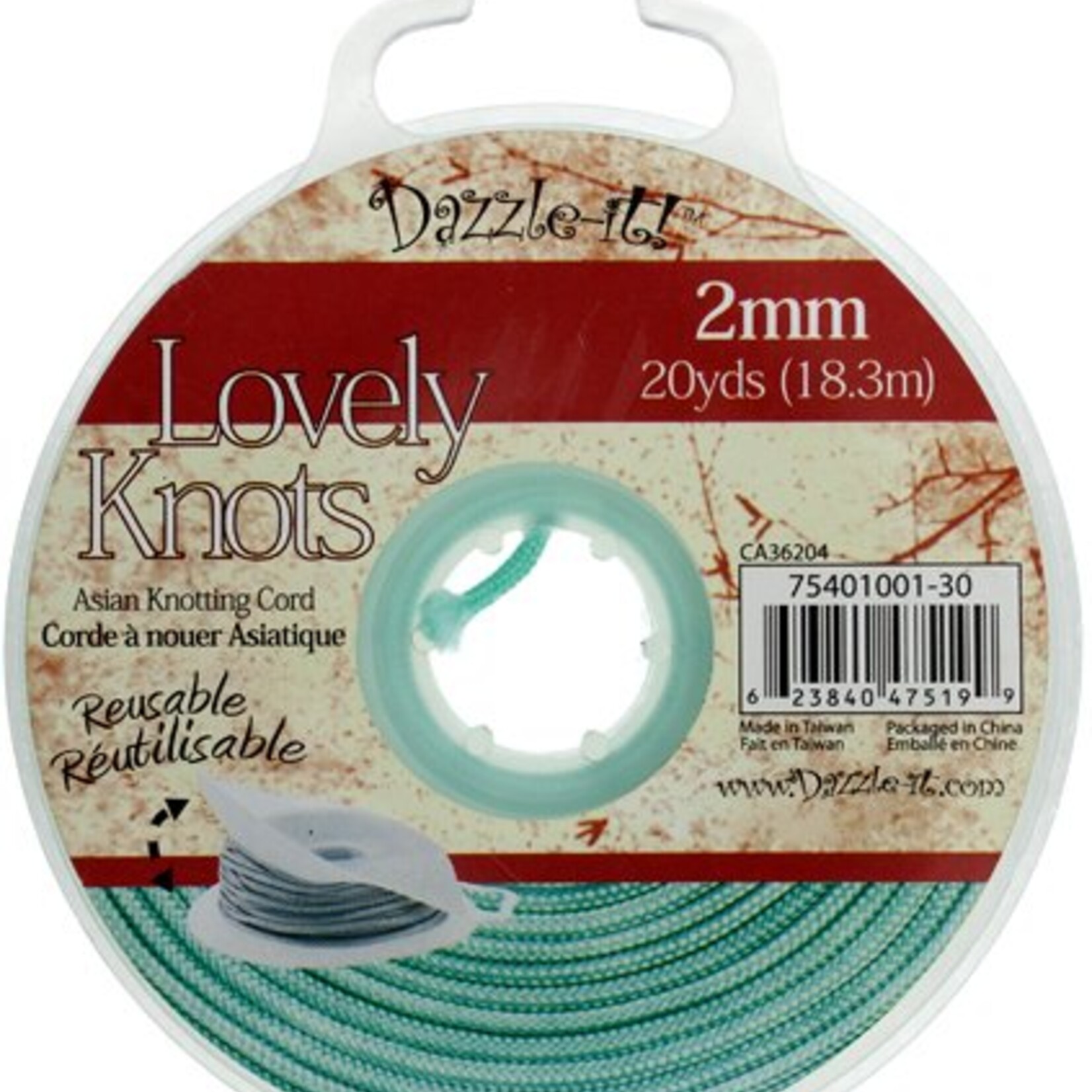 Lovely Knots 20Yds W/Bobbin