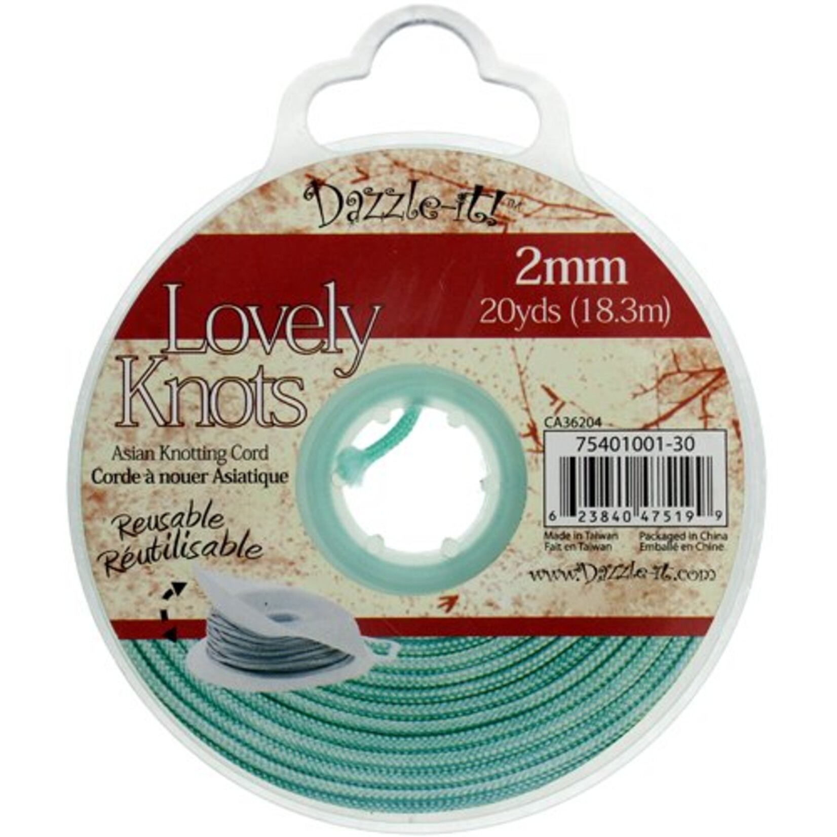 Lovely Knots 20Yds W/Bobbin