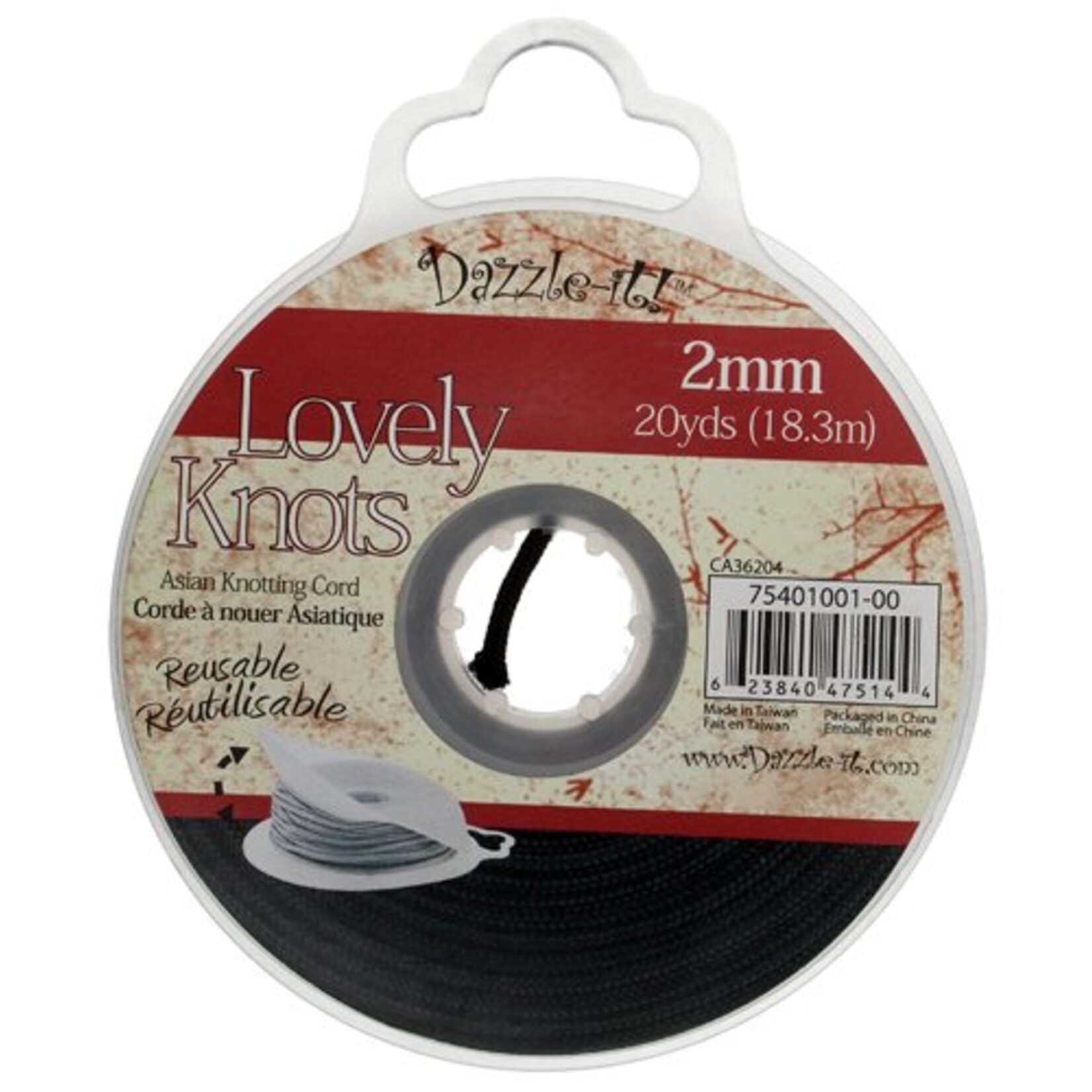 Lovely Knots 20Yds W/Bobbin