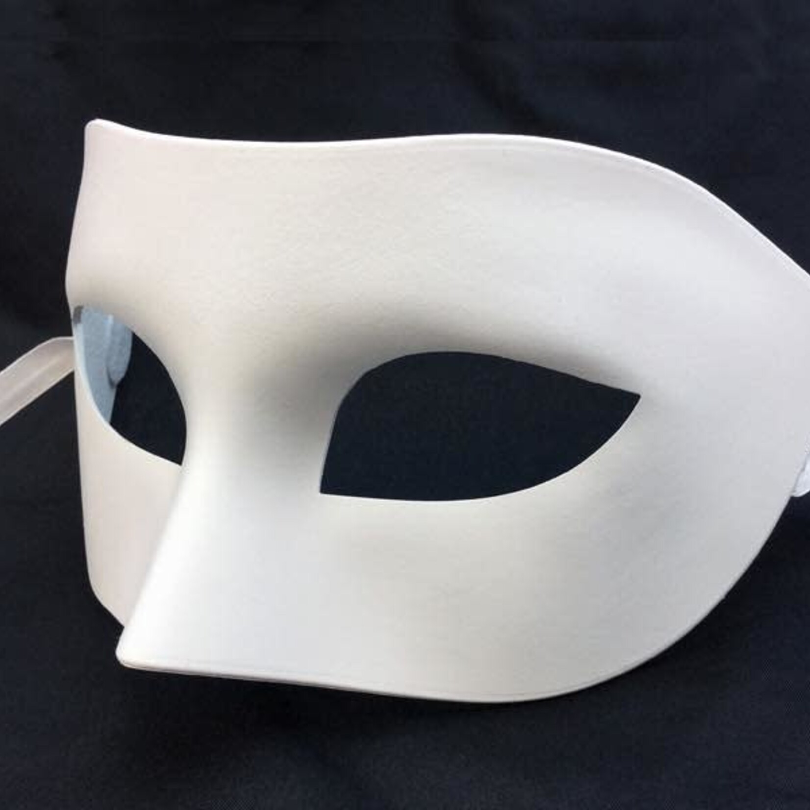 Venetian Plastic Mask White