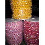 Beads On String (Roll) 6mm Ab Assorted