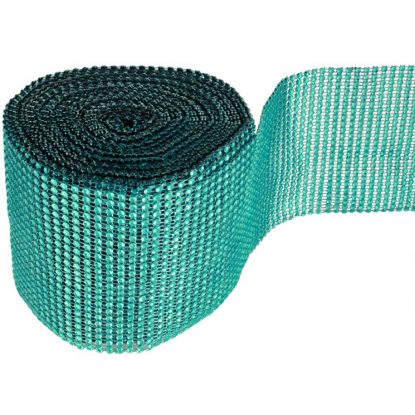 Plastic Diamante Mesh Trimming (10YD)