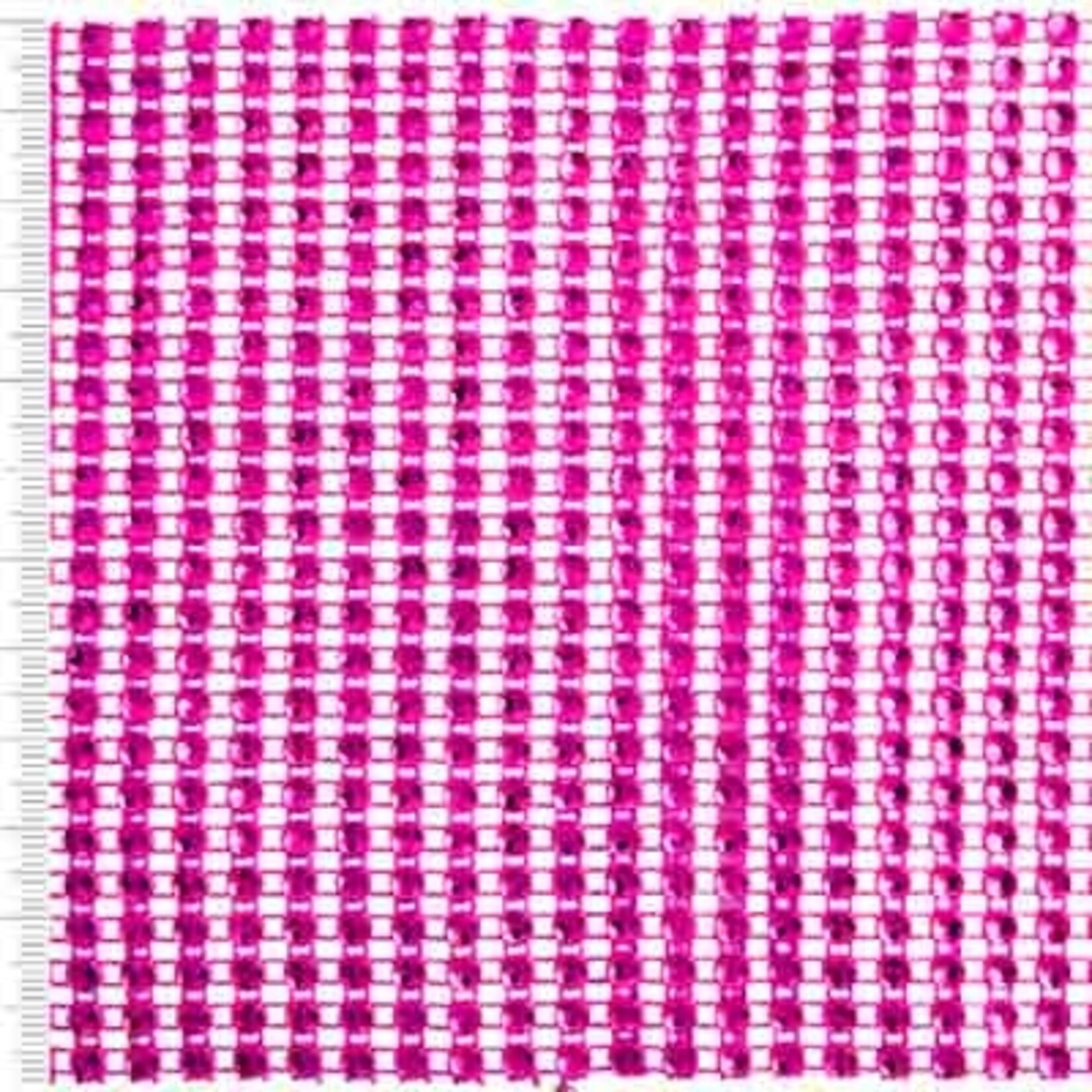 Plastic Diamante Mesh Trimming (10YD)