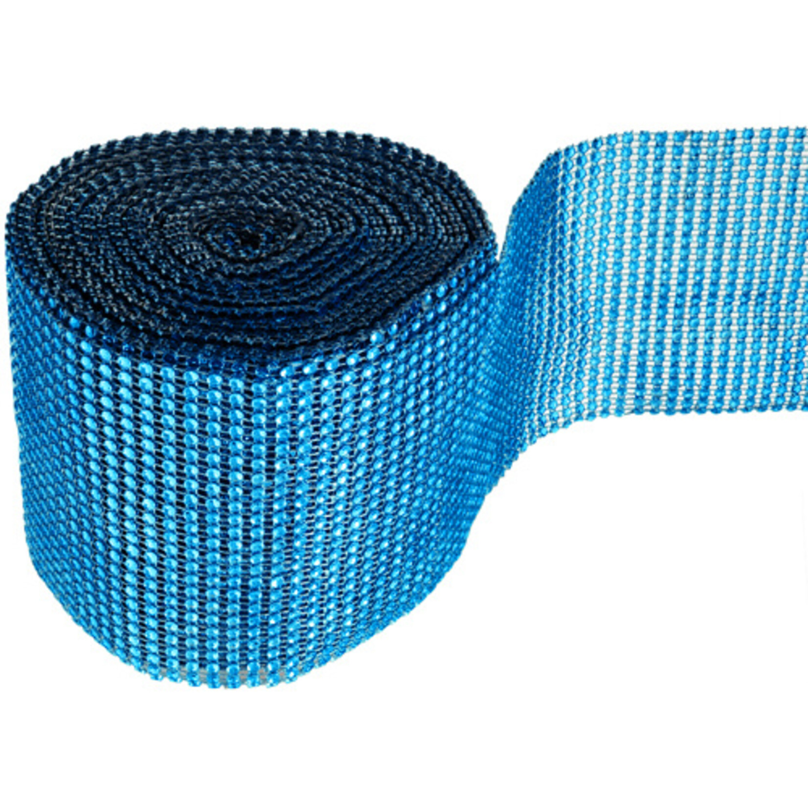 Plastic Diamante Mesh Trimming (10YD)