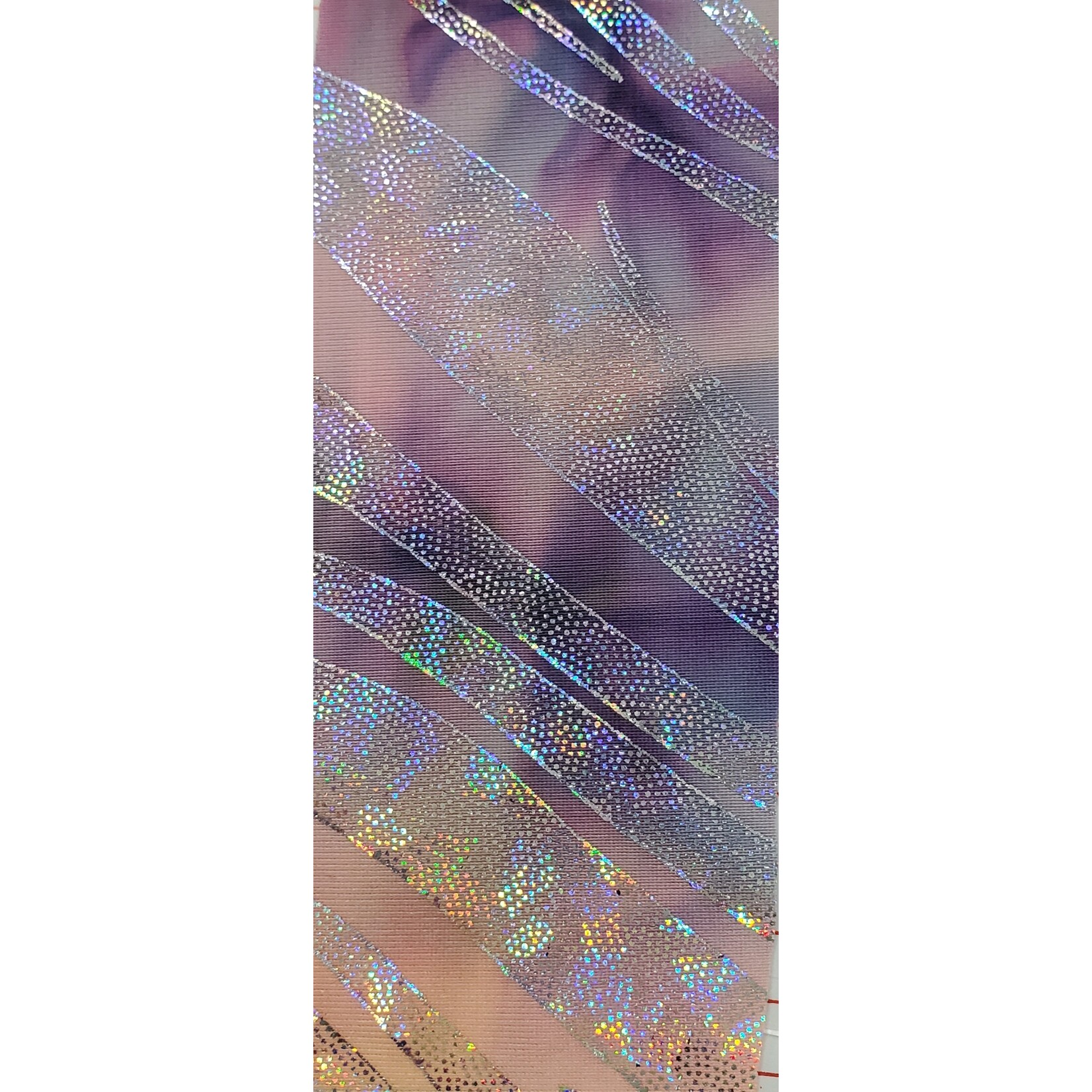 Spandex Tie Dye Hologram Rainbow