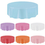 Vinyl Tablecloth Round