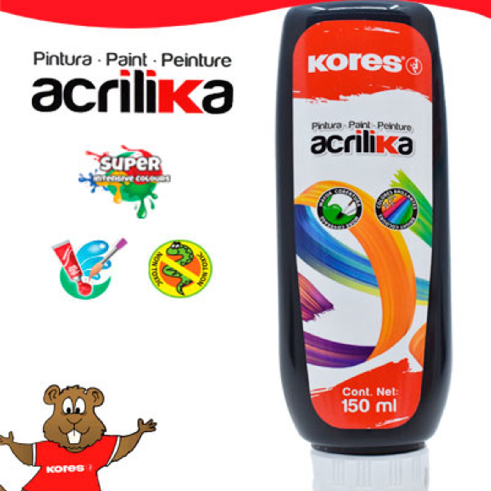 Paint Acrylic tube 75ml - Primary Cyan