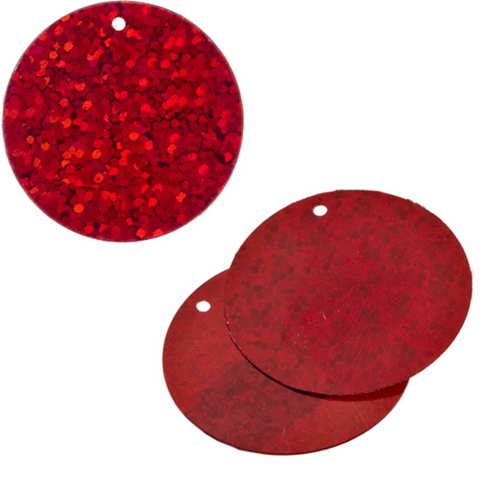 Lazer Hologram Sequin 20mm Round 500 grams