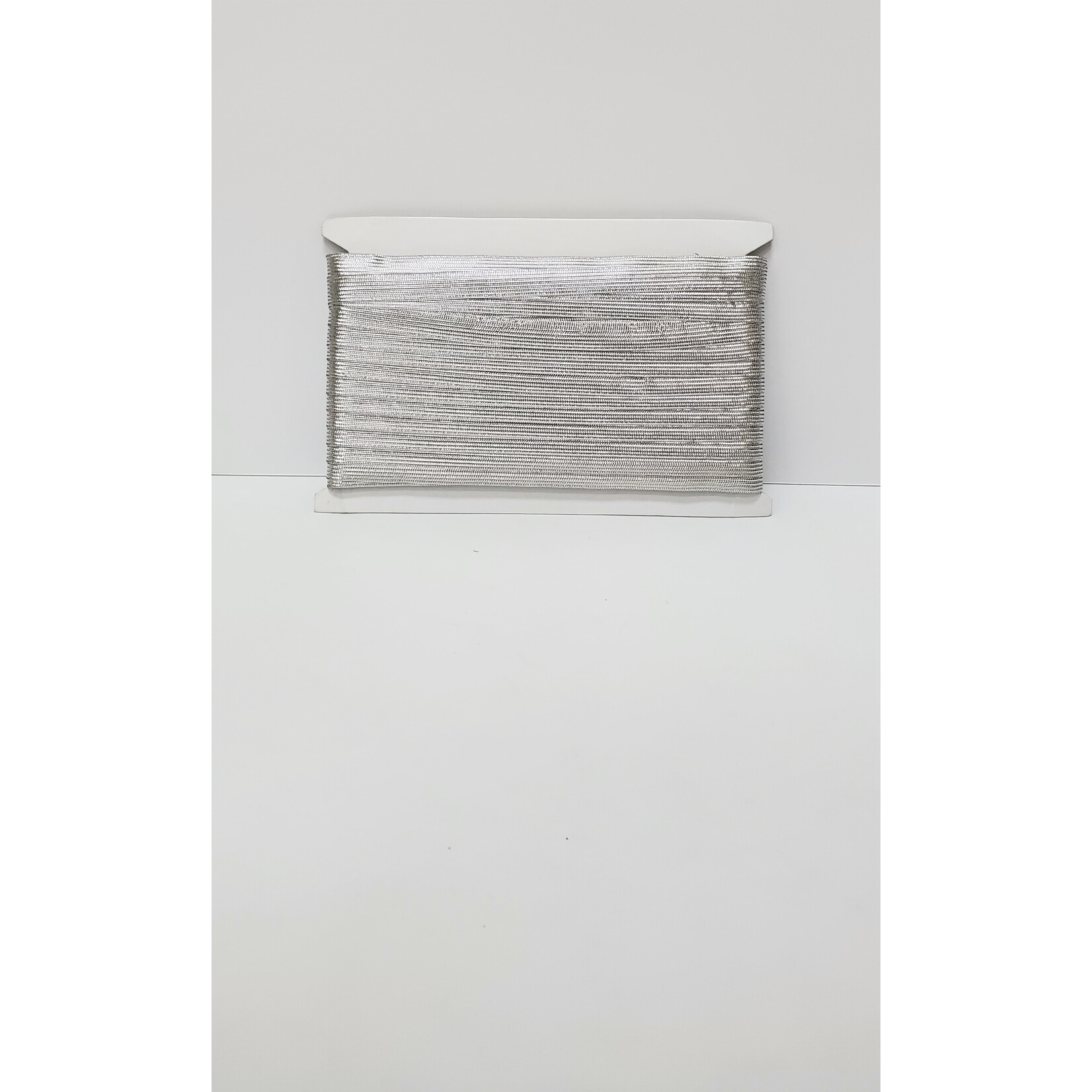 Metallic Cord Yarn Silver 36Yards