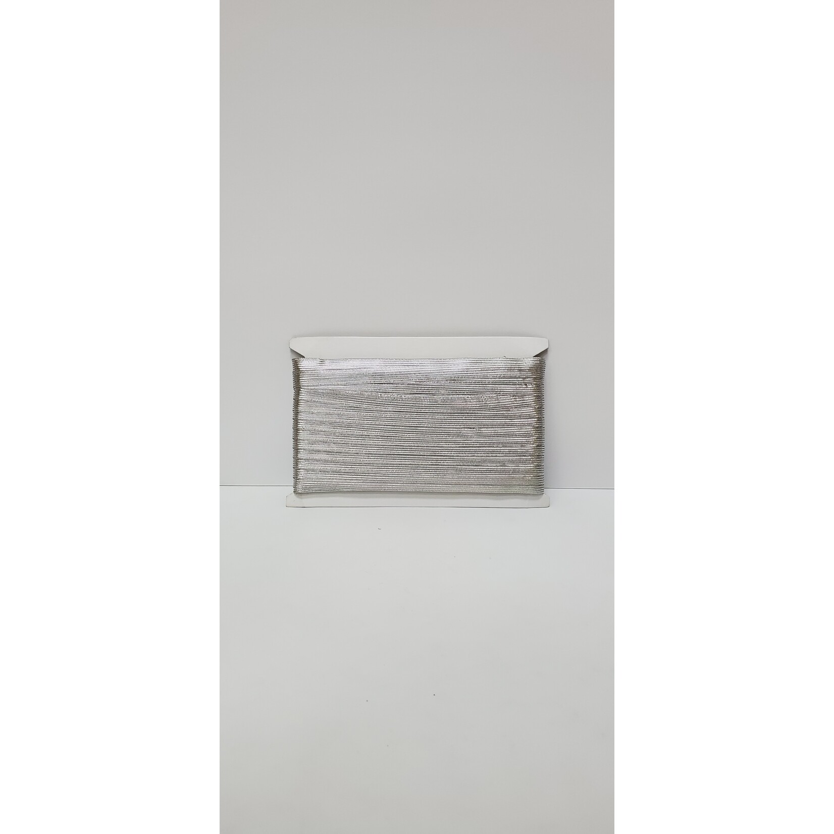 Metallic Cord Yarn Silver 36Yards