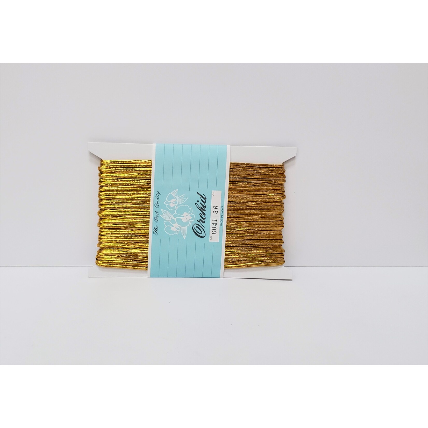 Metallic Cord Yarn Gold 36Yards