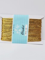 Metallic Cord Yarn Gold 36Yards