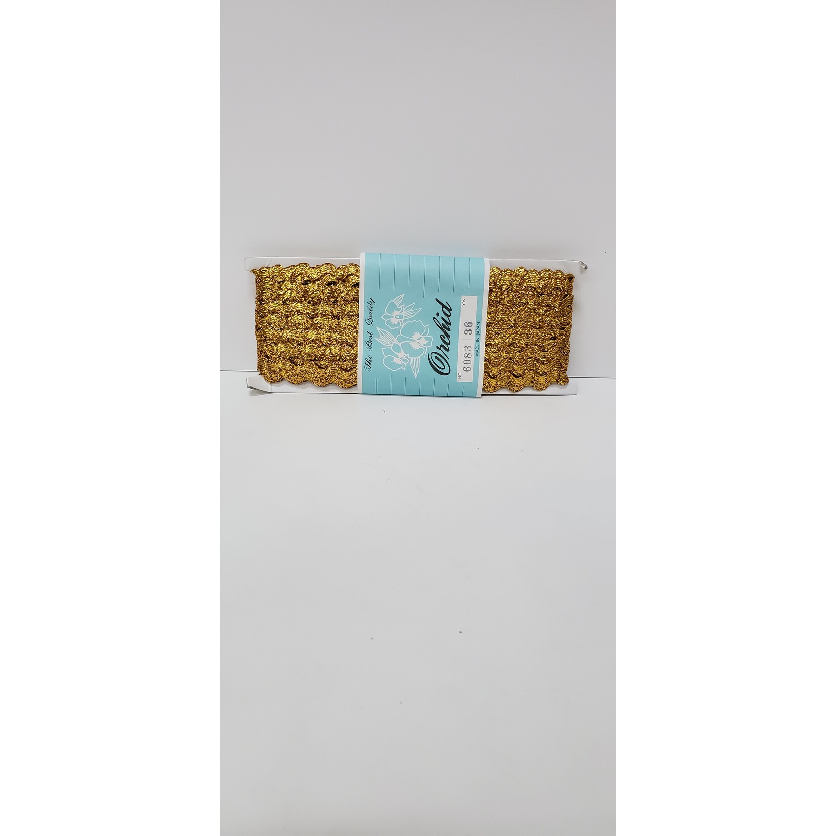 6083 Metallic Yarn Cord (Rick Rack) 36 yards