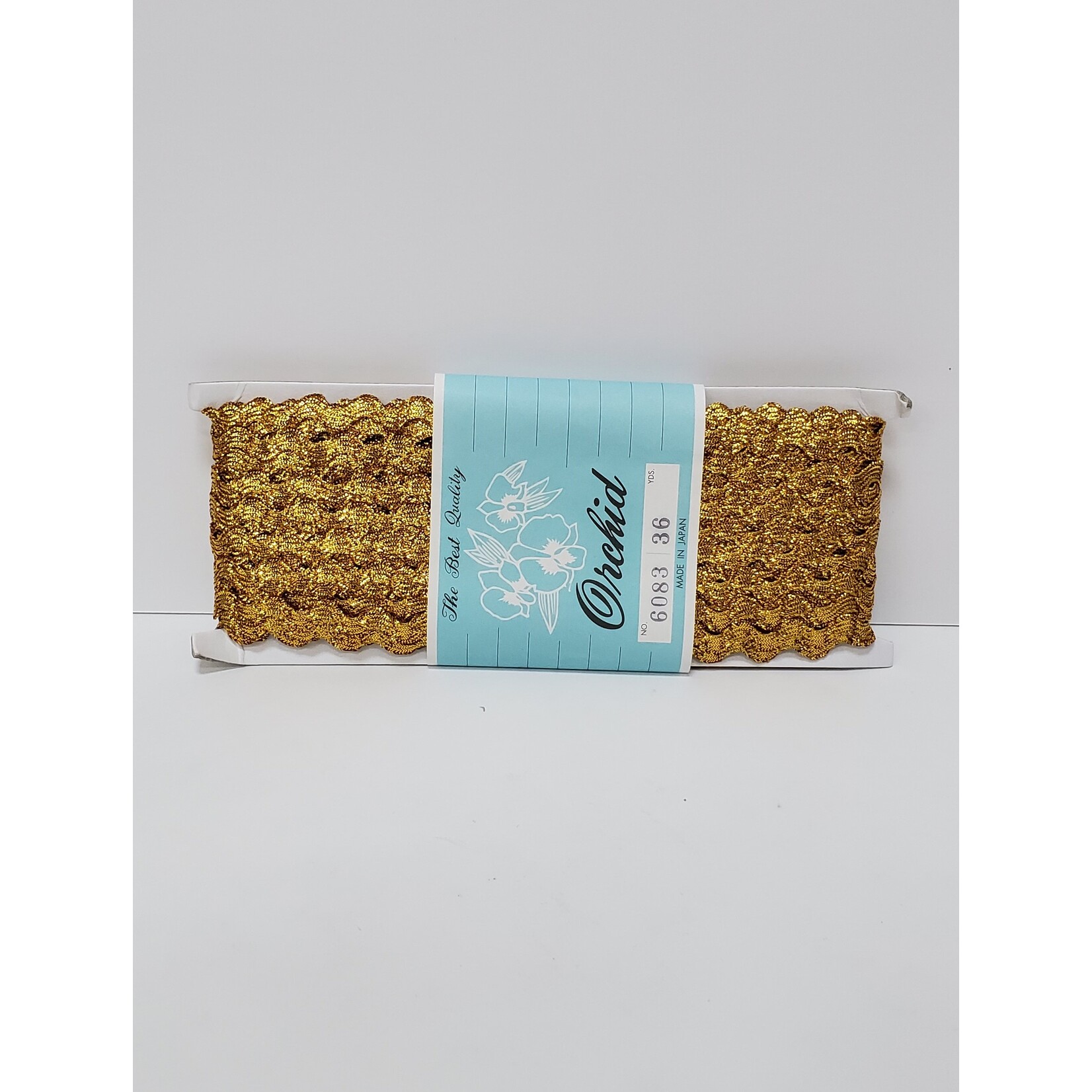 6083 Metallic Yarn Cord (Rick Rack) 36 yards