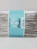 Metallic Cord Yarn Silver 36Yards