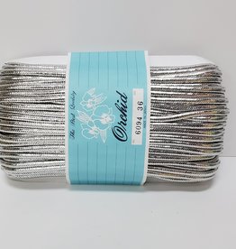 Metallic Cord Yarn Silver 36Yards