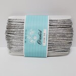 Metallic Yarn Cord Silver 36 Yards