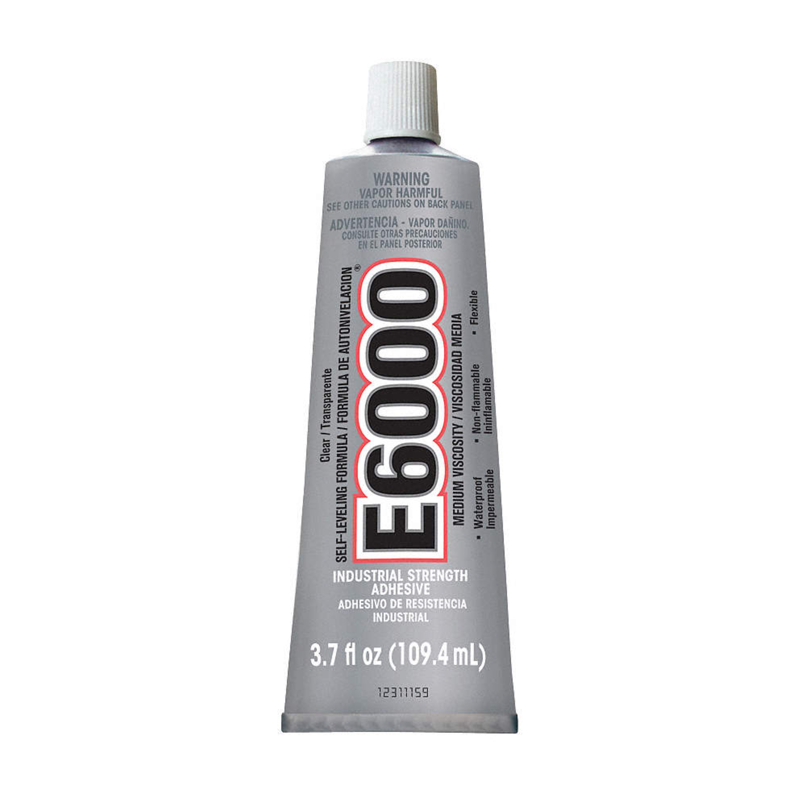 E6000 Clear Industrial Strength Adhesive (3.7Oz)