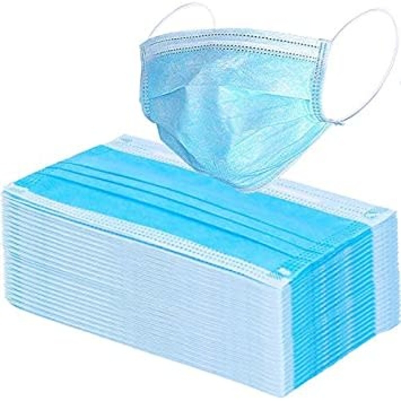 Disposable Protective Face Mask Box (50 Pieces)