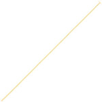 Head Pins (12 pcs) Gold 1 Inch 22ga (.025)