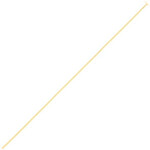 Head Pins (12 pcs) Gold 1 Inch 22ga (.025)