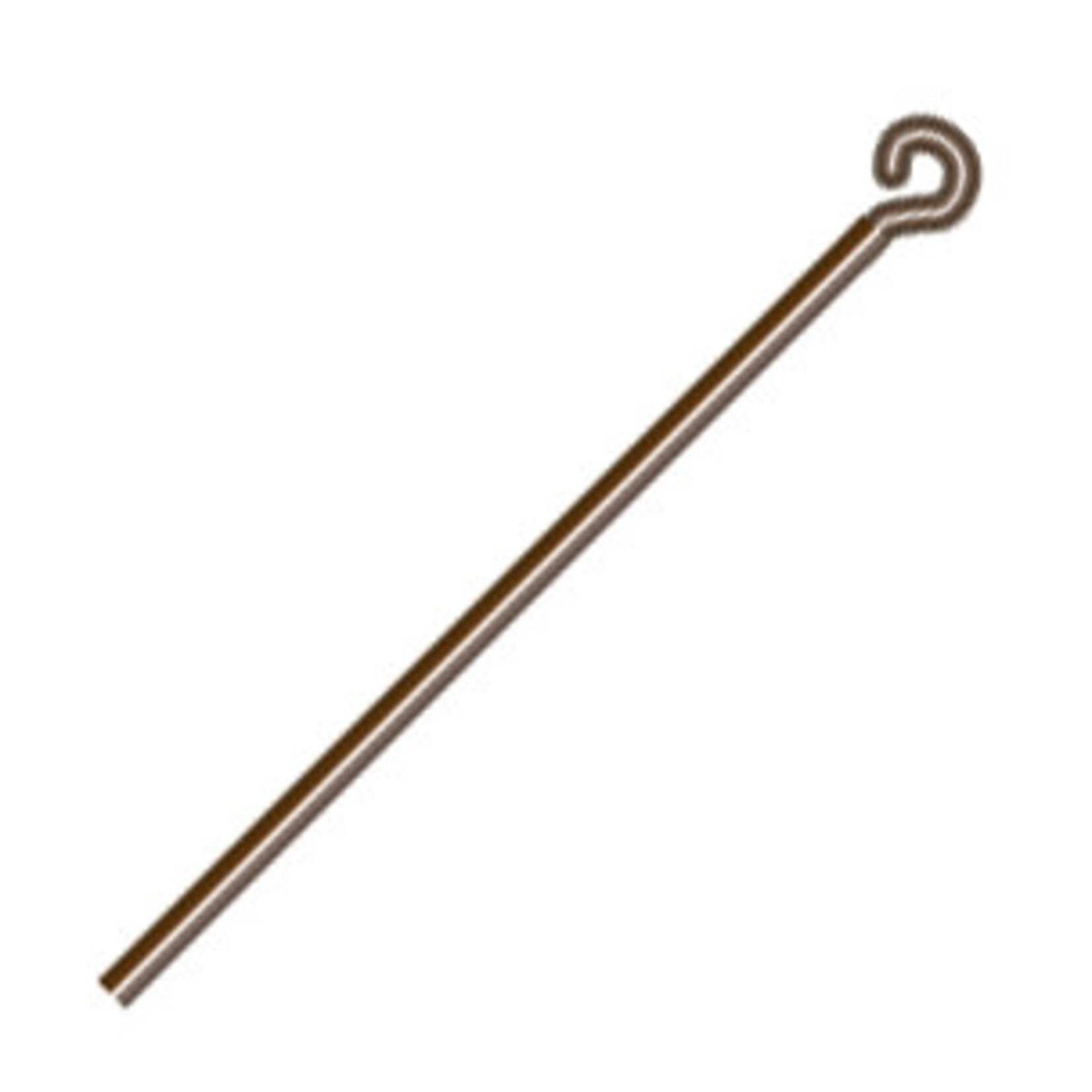 Eye Pins (12pcs) Gunmetal 1 Inch 20 ga(.032)