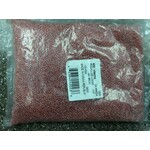 Seedbead (500 grams) Red 10/0 Transparent