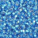 Seedbead (13 grams) Light Blue 8/0 Silverlined