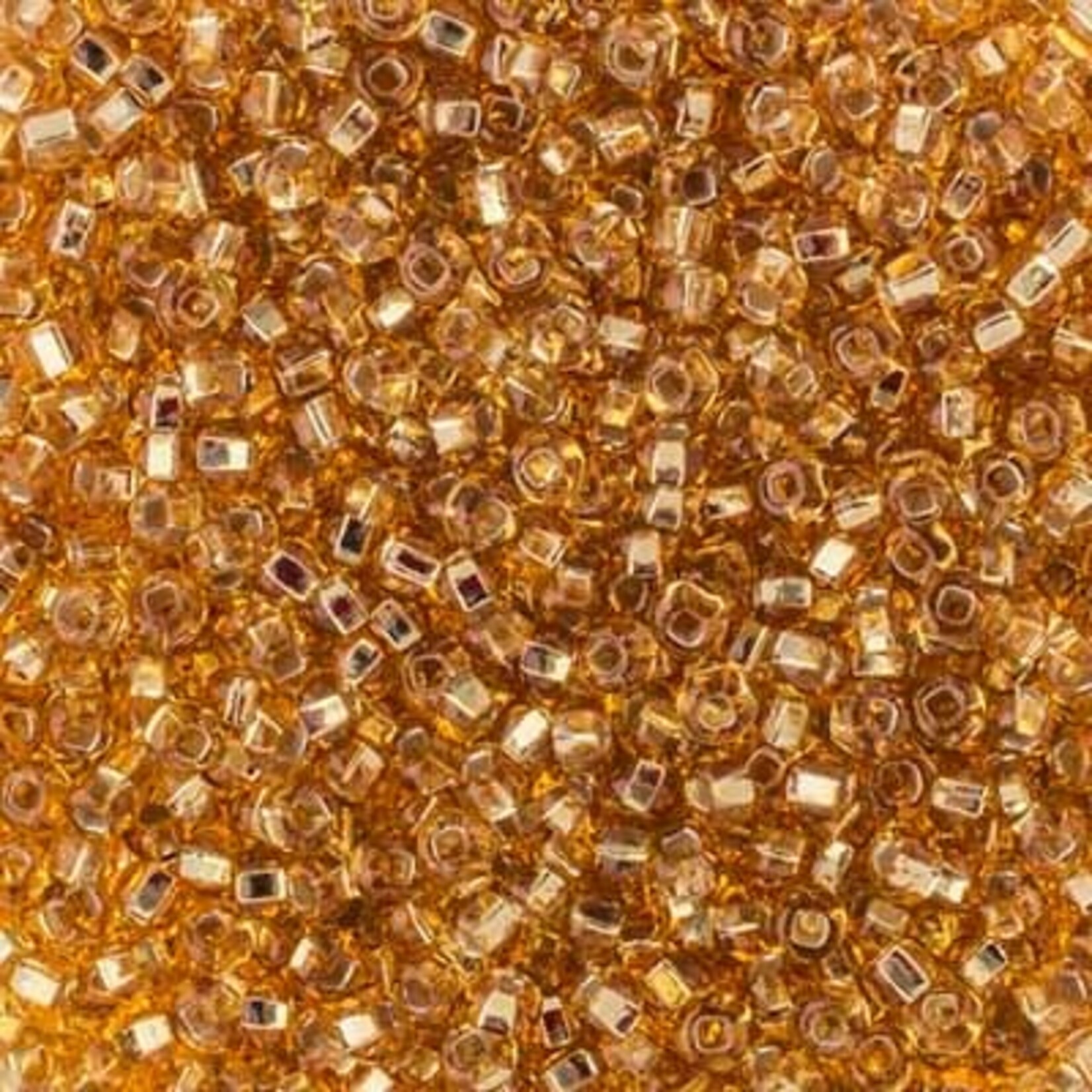 Seedbead (13 grams) Light Gold 8/0 Silverlined (S/L)