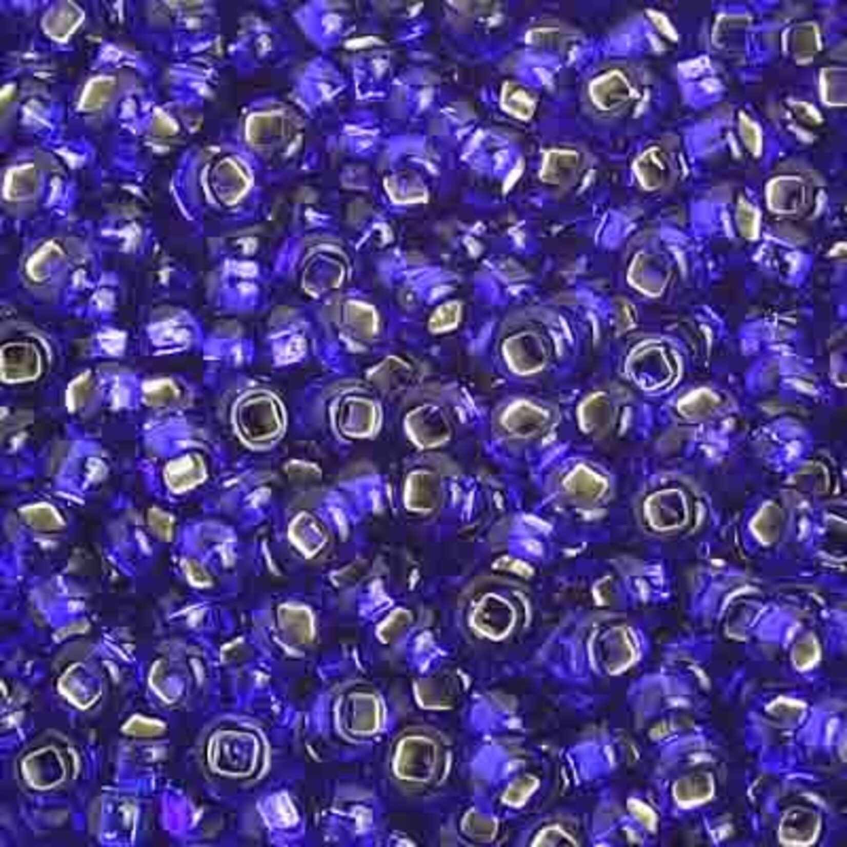 Seedbead (500 grams) Royal Blue 8/0 Silverlined (S/L)