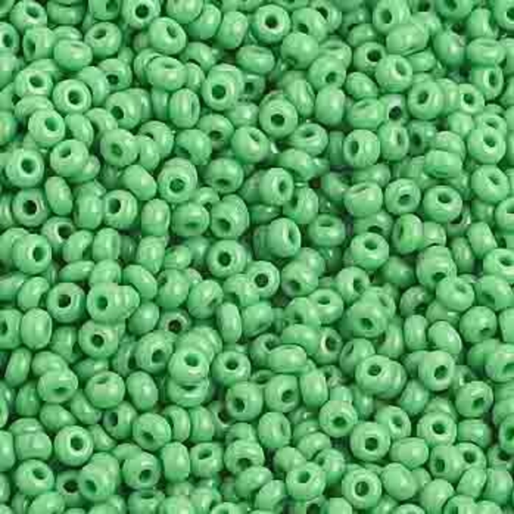 Seedbead (500 grams) Medium Green 10/0 Opaque