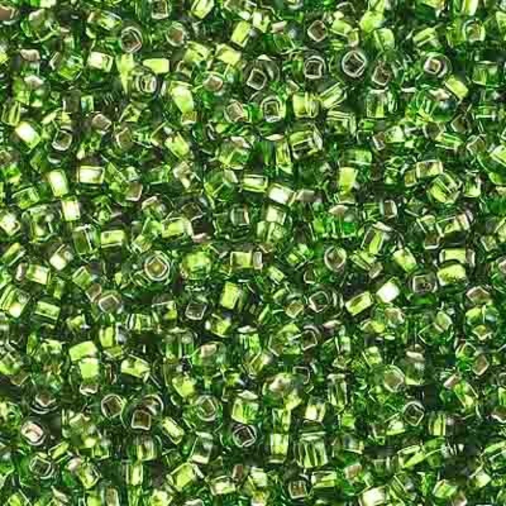 Seedbead (500 grams) Chartreuse 10/0 Silverlined (S/L)