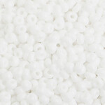 Seedbead (500 grams) White 8/0 Opaque
