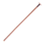 Head Pins (12 pcs) Antique Copper 1 Inch 20ga (.032)