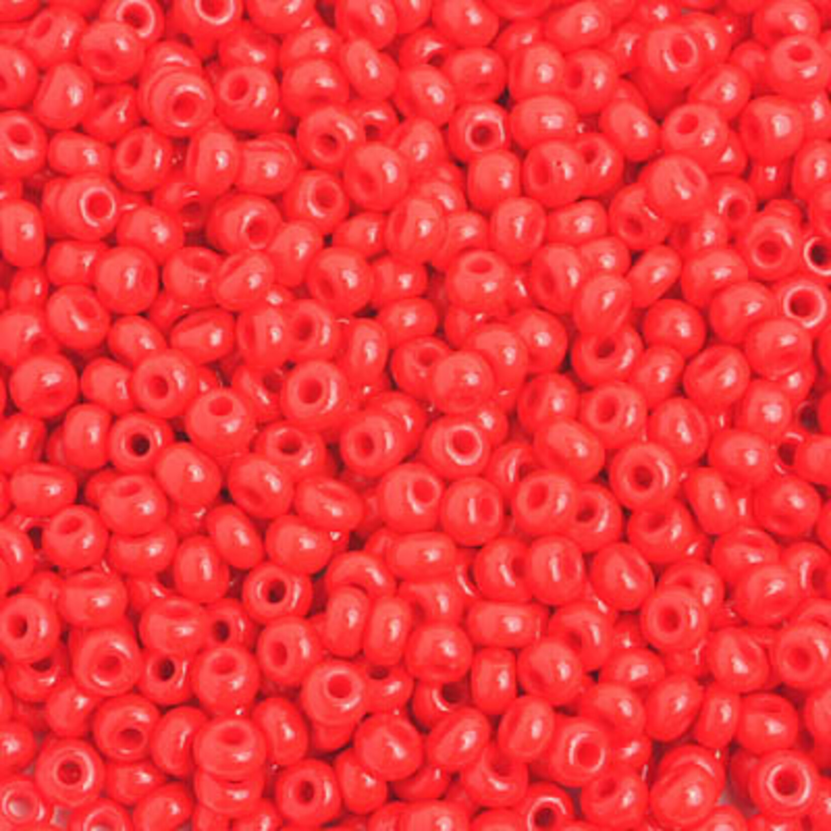 Ponybead (13 grams) Light Red 6/0 Opaque